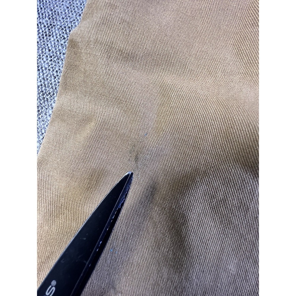 Orvis Pants Men's 40x32 Canvas Chinos Royal Wulff Tan Straight Casual Fishing - Picture 10 of 14